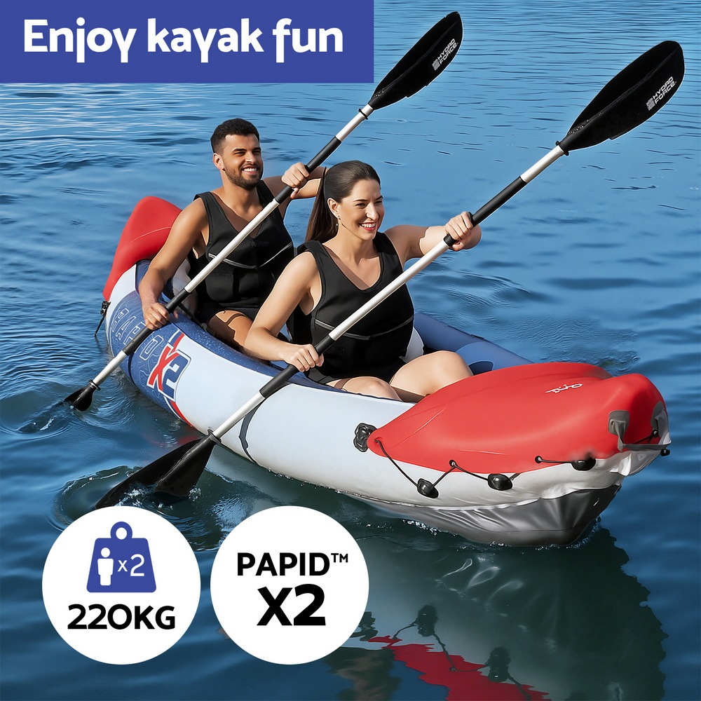 Bestway LITERAPID 2person Inflatable Kayak Kayaks Canoe Raft Boat