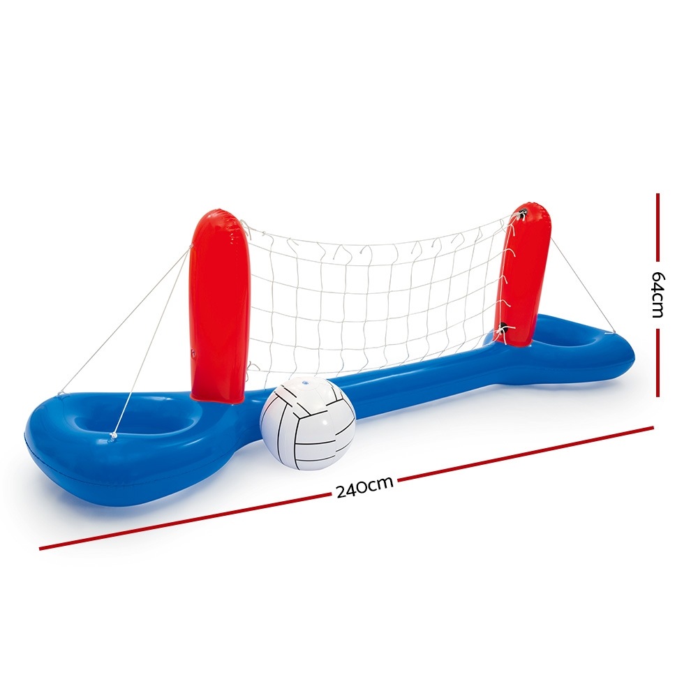 Bestway Inflatable Pool Volleyball Set & Ball Floating Pool Game Toy