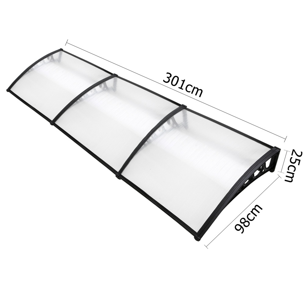 1m X 3m Diy Window Door Awning Canopy Patio Uv Sun Shield White Buy Door Window Awnings 9355720032185