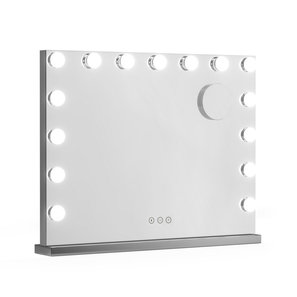 Embellir Hollywood Frameless Makeup Mirror With 15 LED Lighted Vanity Beauty Buy Makeup