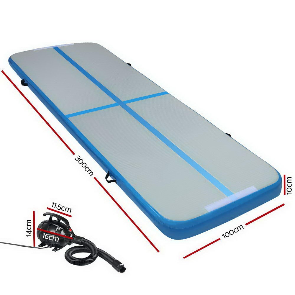 Fbsport Airtrack Mat 3 Meter Long BlowUp Gymnastics