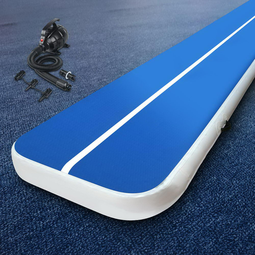 Everfit 4M Inflatable Air Track Airtrack Mat Tumbling Pump Floor