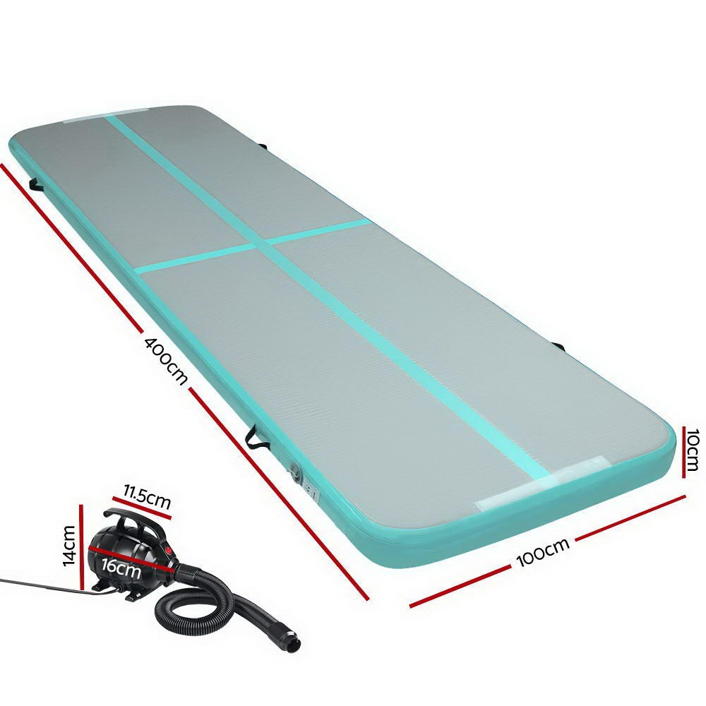 FBSPORT 8inches4 inches Thickness airtrack mat26ft23ft