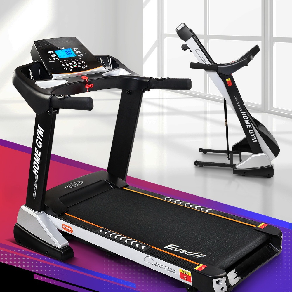 Electric Treadmill Auto Incline Home Gym Exercise Machine Fitness 480mm ...