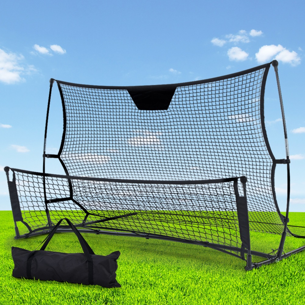 Everfit Portable Soccer Rebounder Net Volley Training Football Goal