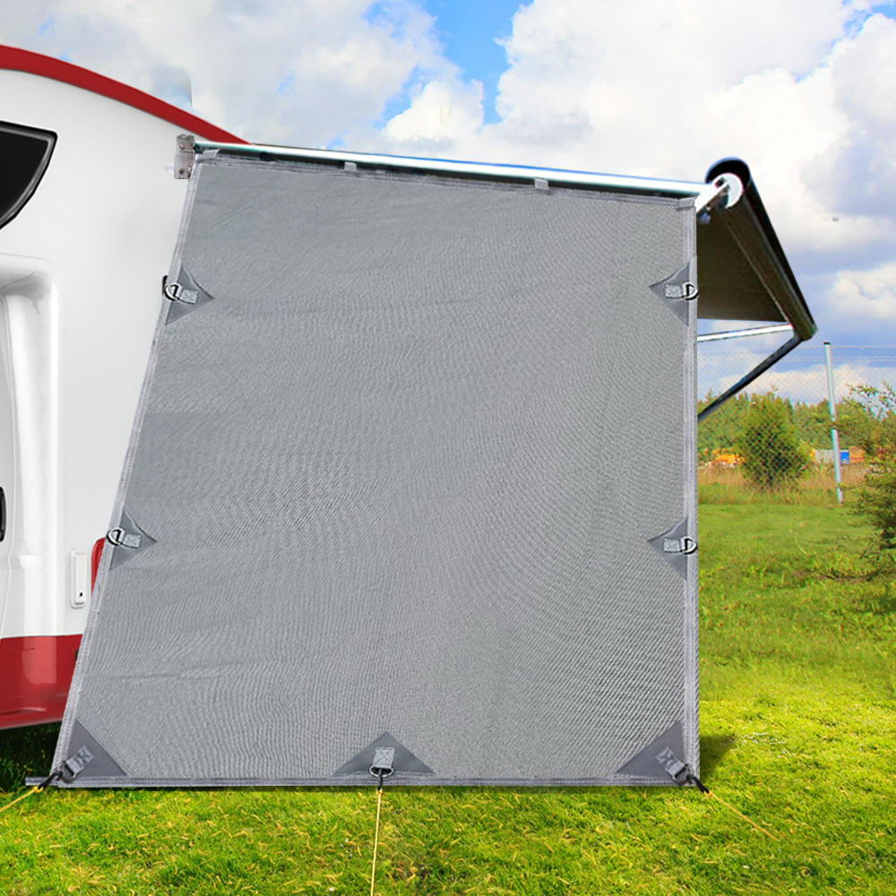 Caravan Privacy Screen End Wall / Side Sun Shade Roll Out Awning Jayco