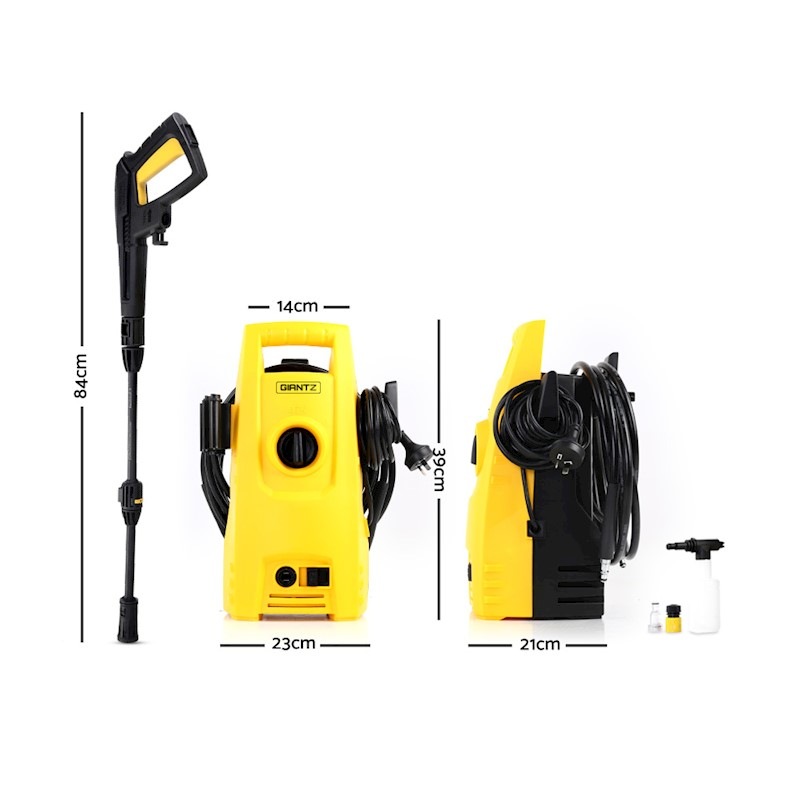 Giantz 2900psi High Pressure Washer Yellow Buy Pressure Washers