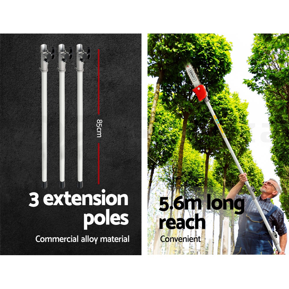 Giantz 4 Stroke Pole Chainsaw Petrol Chain Saw Brush Cutter Brushcutter Tree Buy Pole Saws