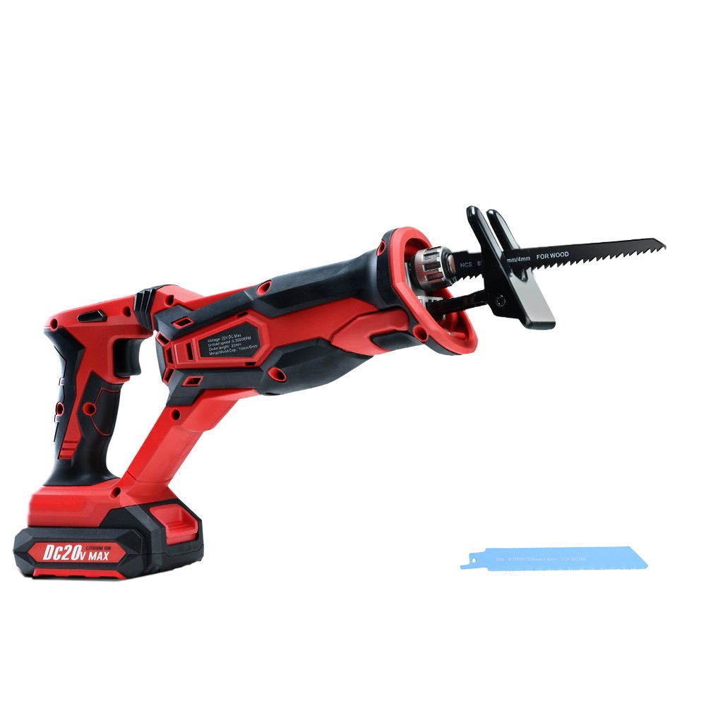 Giantz Cordless Reciprocating Saw Electric Corded 20V Lithium Sabre Saw