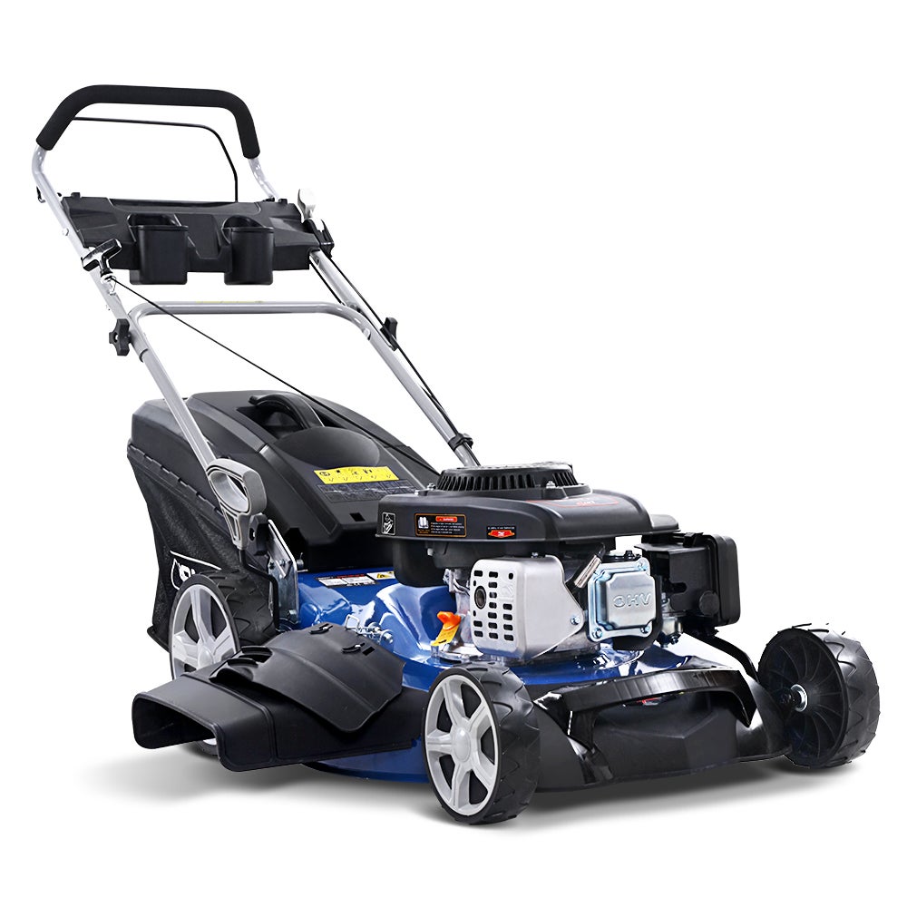 Lawn Mower Self Propelled 22" 220cc 4 Stroke Push ...