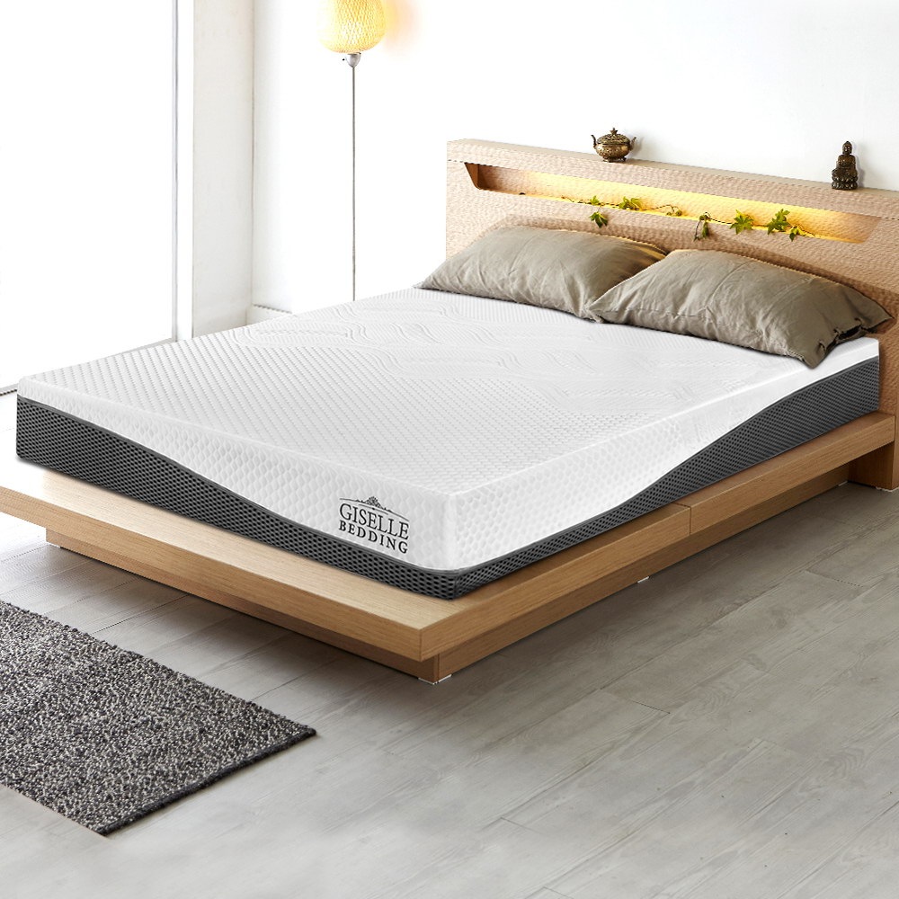 Giselle Bedding Single Size Memory Foam Mattress Bed Cool Gel Non