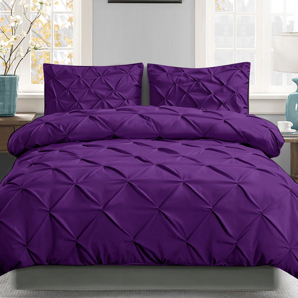 Giselle Luxury Classic Bed Duvet Doona Quilt Cover Set Hotel Super King