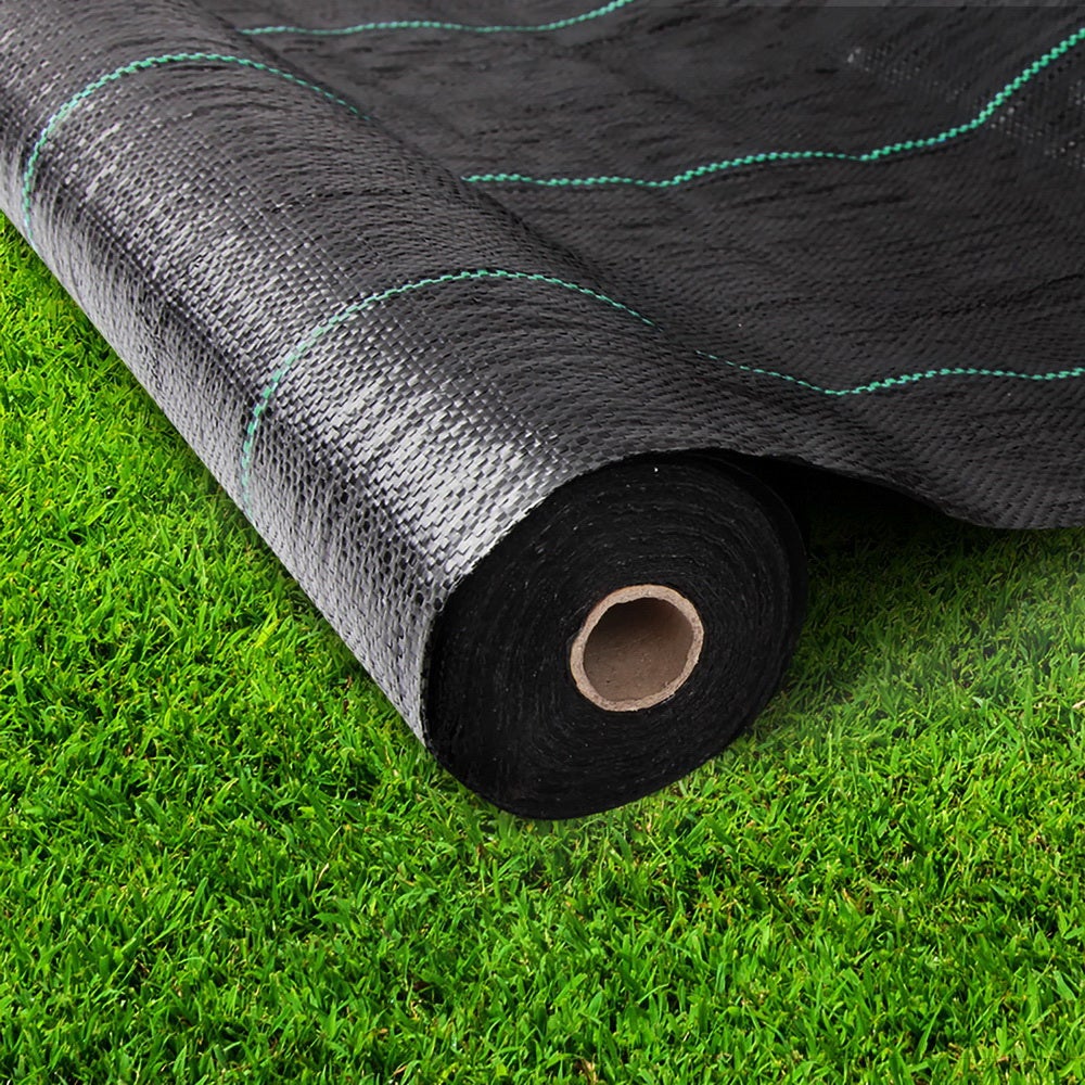 1.83x 100m Weed Mat Control Weedmat Woven Fabric Gardening Plant Tent