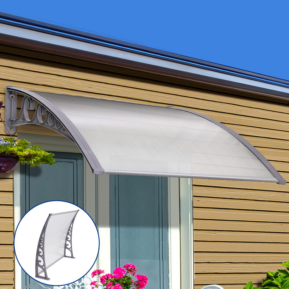 1mx1m DIY  Window  Door  Awning  Aluminium Bar Canopy Patio 