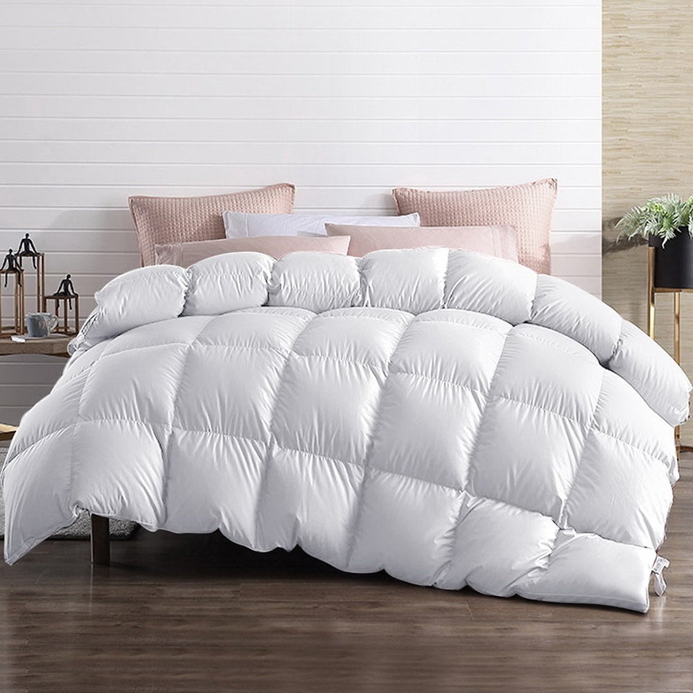 super king feather quilt