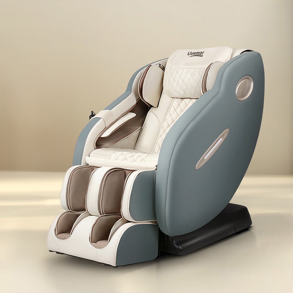 Livemor 3D Electric Massage Chair SL Track Shiatsu Back Massager | Buy