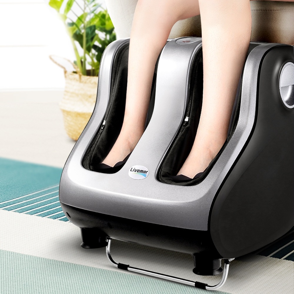 Foot Massager Shiatsu Electric Leg Massagers Machine Ankle Calf 3D Roller Kneading Rolling