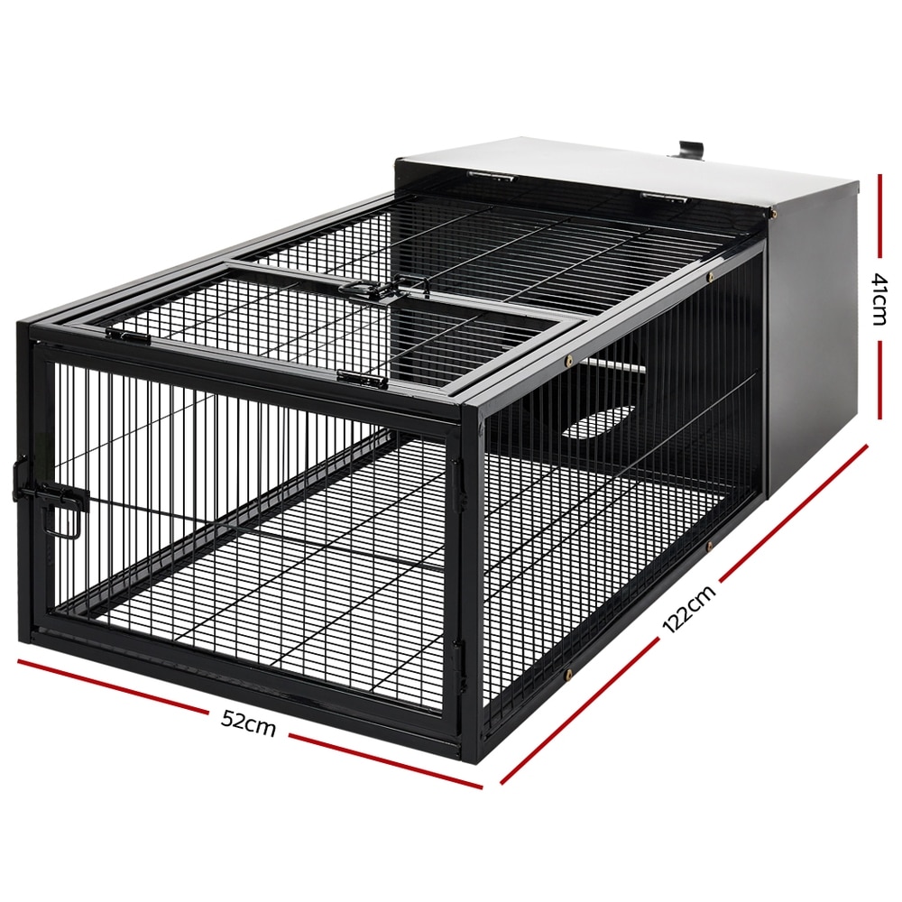 i.Pet Rabbit Cage Hutch Cages Indoor Hamster Enclosure Pet Bunnings