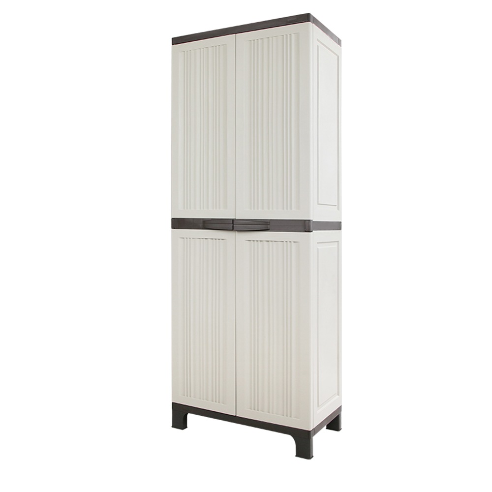 Outdoor Storage Cabinet Lockable Cupboard Tall Garden Sheds Garage