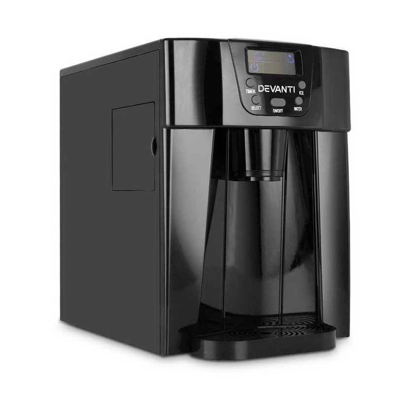 Devanti Ice Maker Machine Commercial Water Dispenser Ice Cube Maker