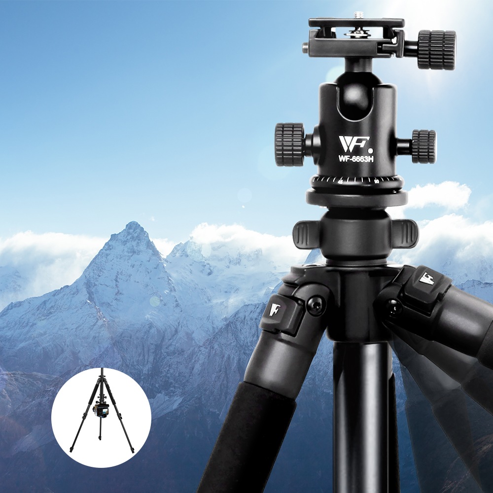 Professional Camera Tripod Monopod Stand DSLR Ball Head Mount Buy Camera Tripods, Gimbals