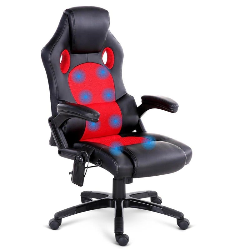 Artiss Executive 8 Point Massage Office Chair Computer ...