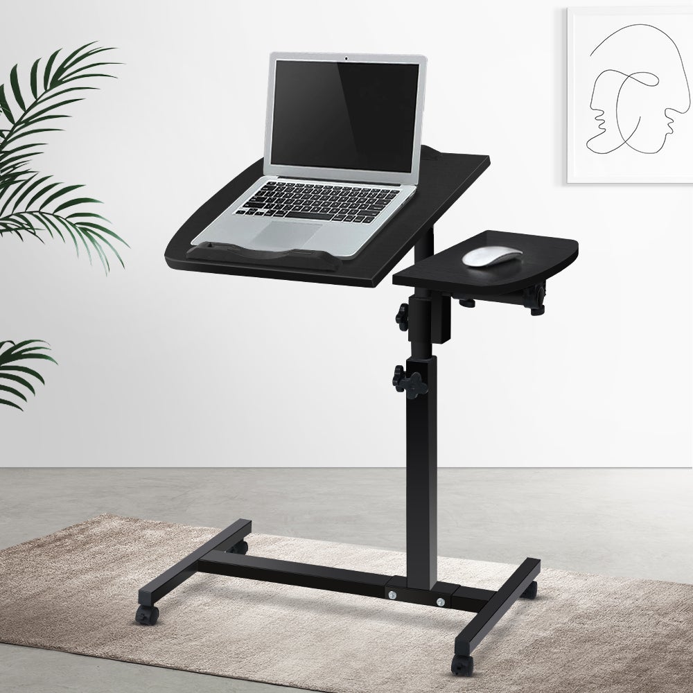 Mobile Laptop Desk Adjustable Height Notebook Computer ...