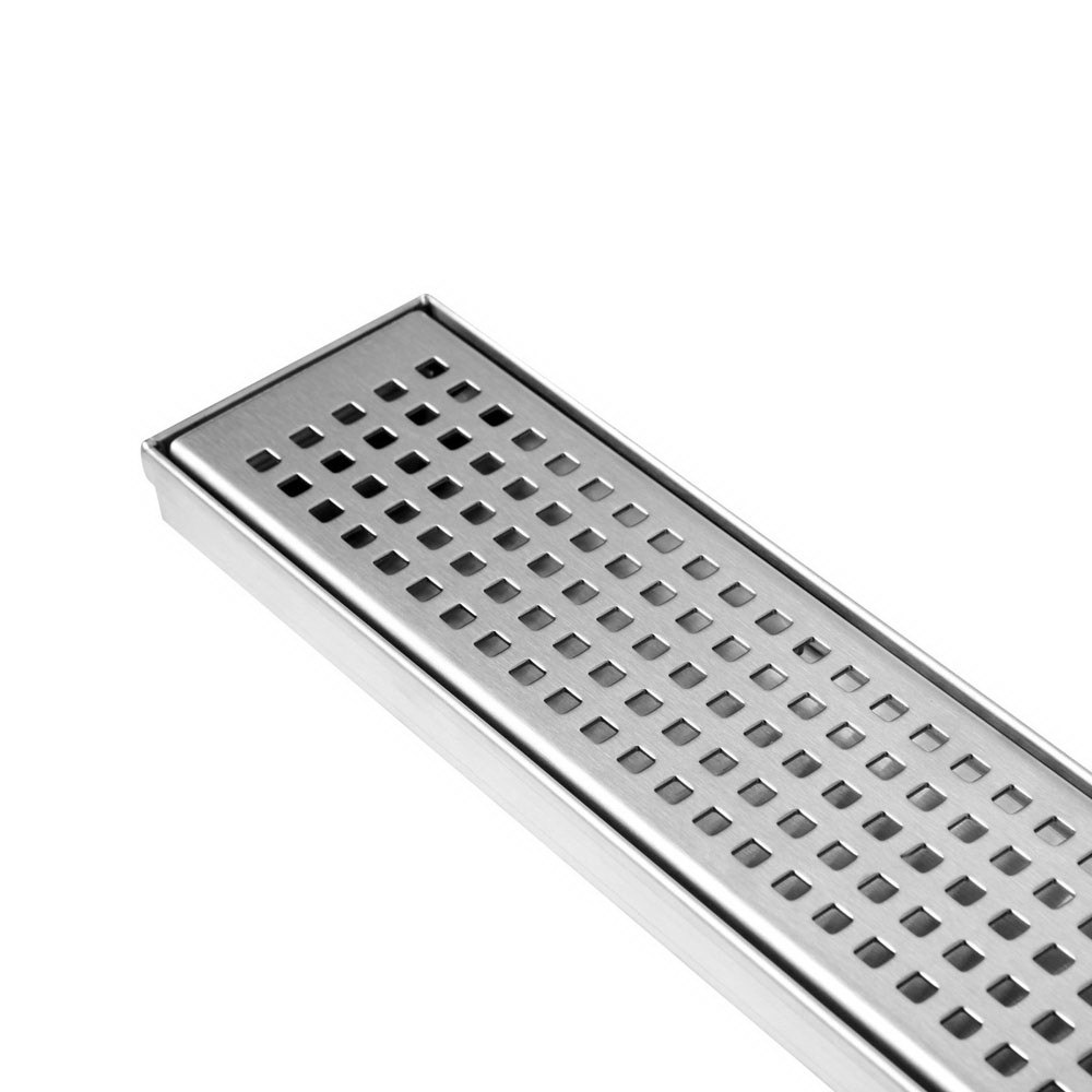 Cefito Shower Grate 800mm Drain Stainless Steel Grates Bathroom Floor
