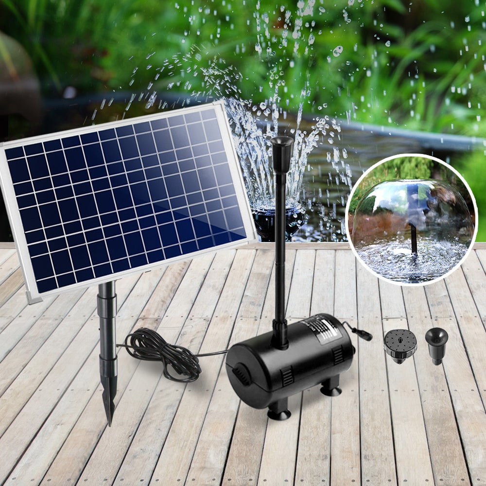 100W Solar Powered Water Pond Fountain Pump Outdoor Submersible | Buy
