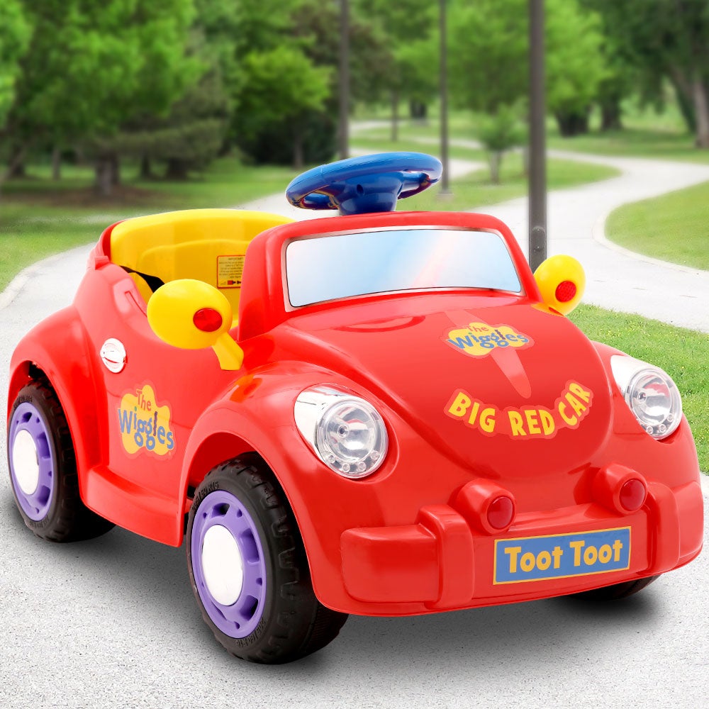 Kids Ride On Car Electric The Wiggles Licensed Big Red Car ...