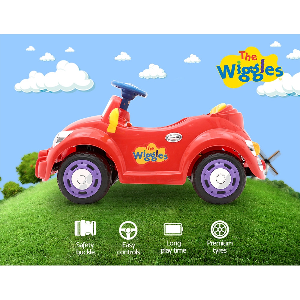 wiggles ride on car big w