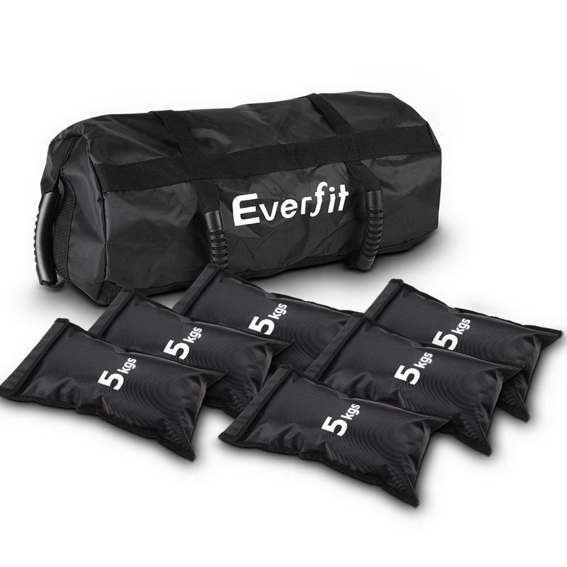 Everfit 30kg Fitness Sandbag Sand Power Bag Weights Gym Home Strength
