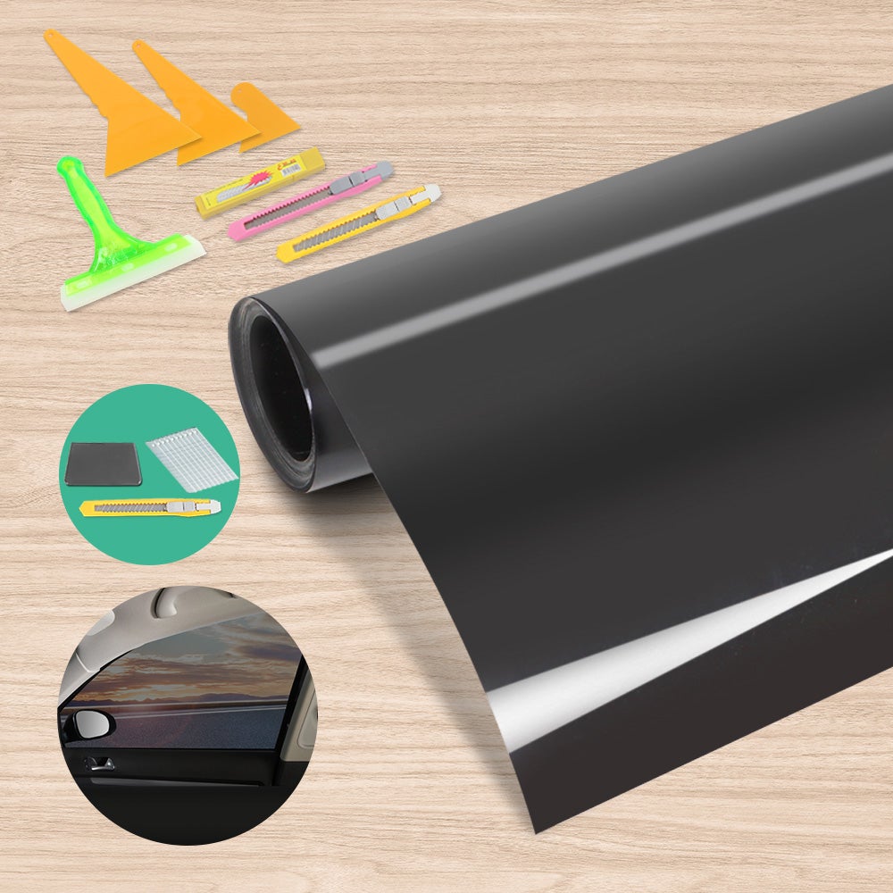 Window Tint Film VLT 35% Black Roll Car Home House 76cm X ...