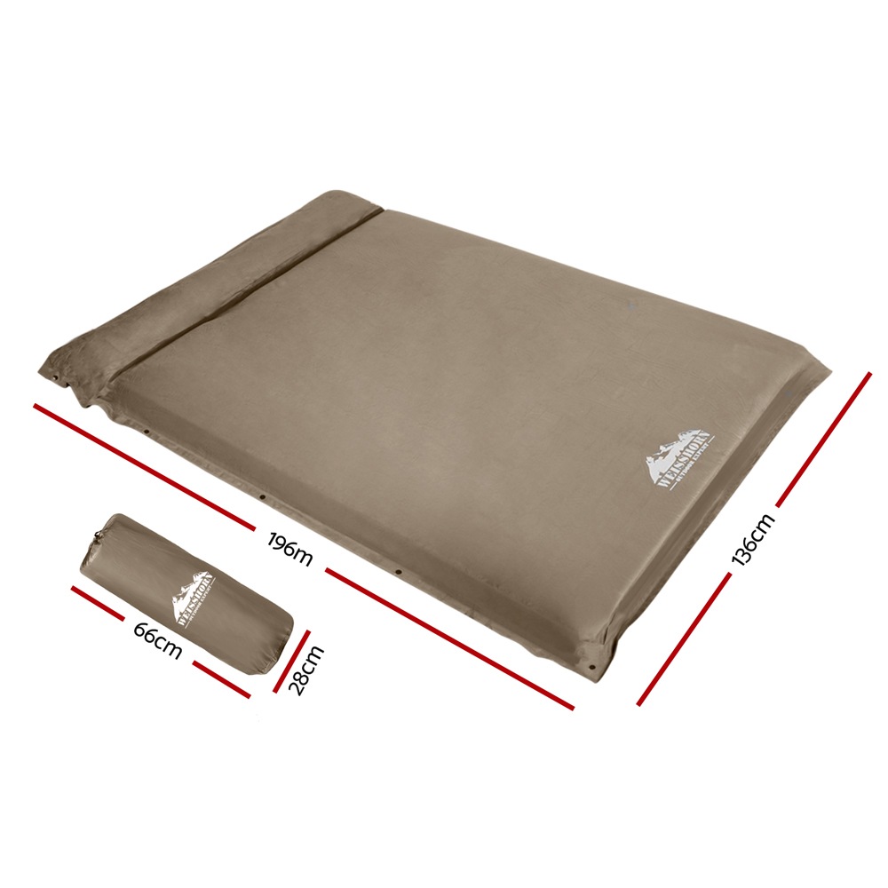 Queen size self inflating camping mattress Clearance