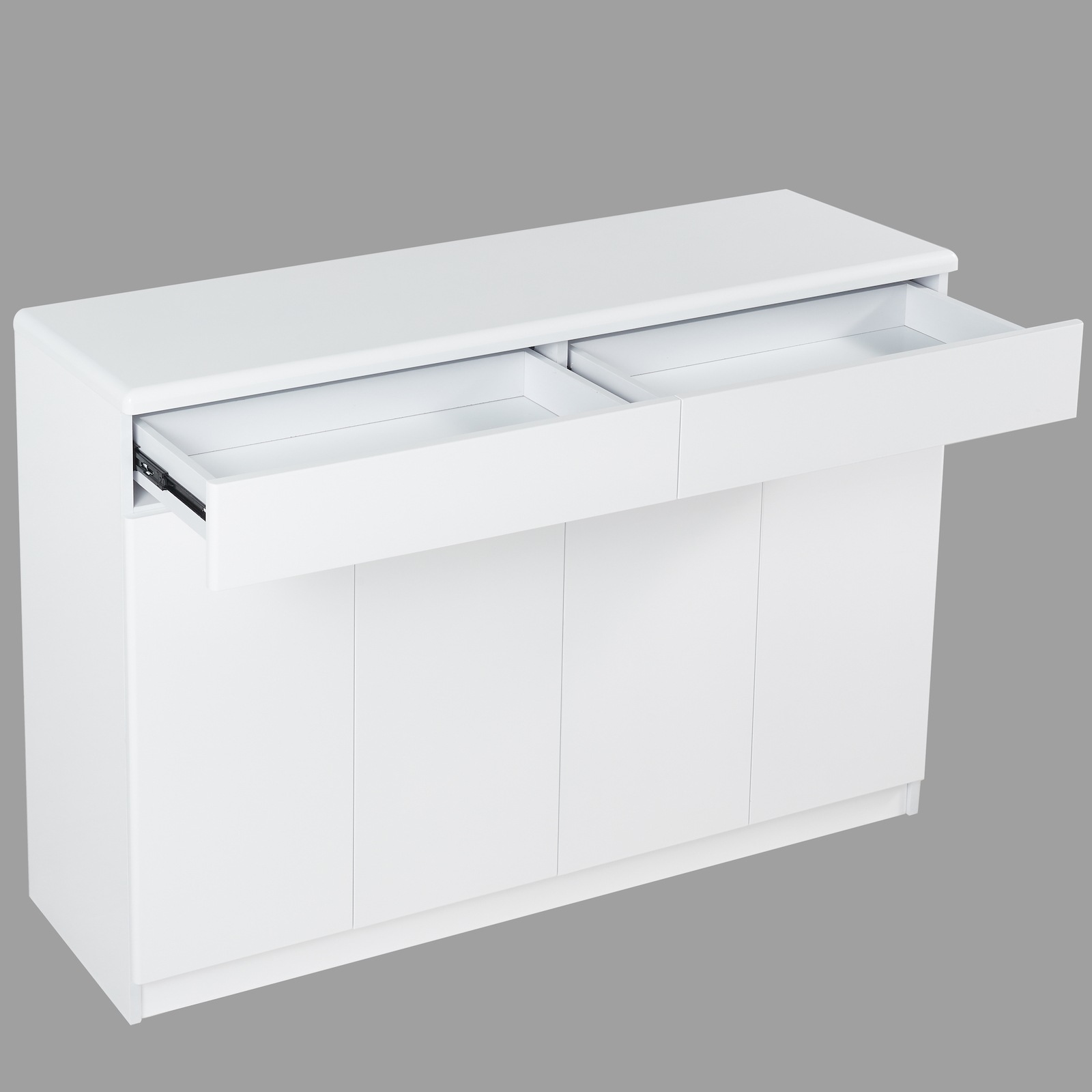 1.2M High Gloss Finish White Wooden Shoe Fits US11 Buy Shoe