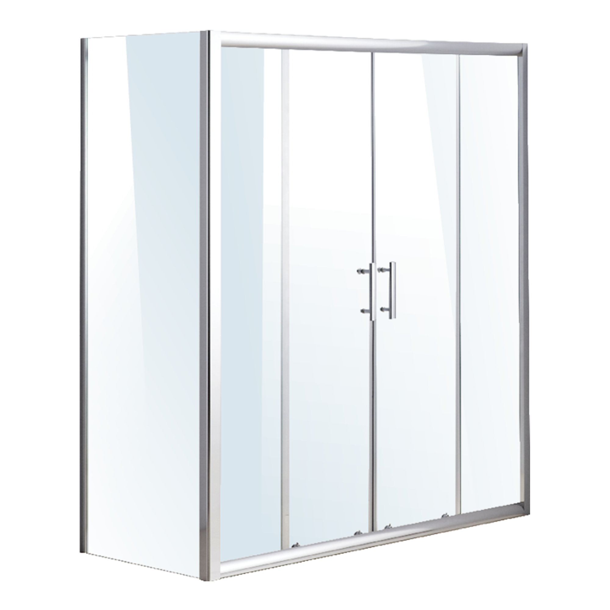 1700 X 700 Sliding Door Safety Glass Shower Screen By Della Francesca Buy Wall to Wall Shower
