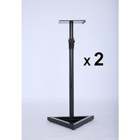 2X PA Studio Monitor Speaker Floor Stand
