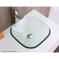 12mm Tempered Glass Above Countertop Basin for Vanity