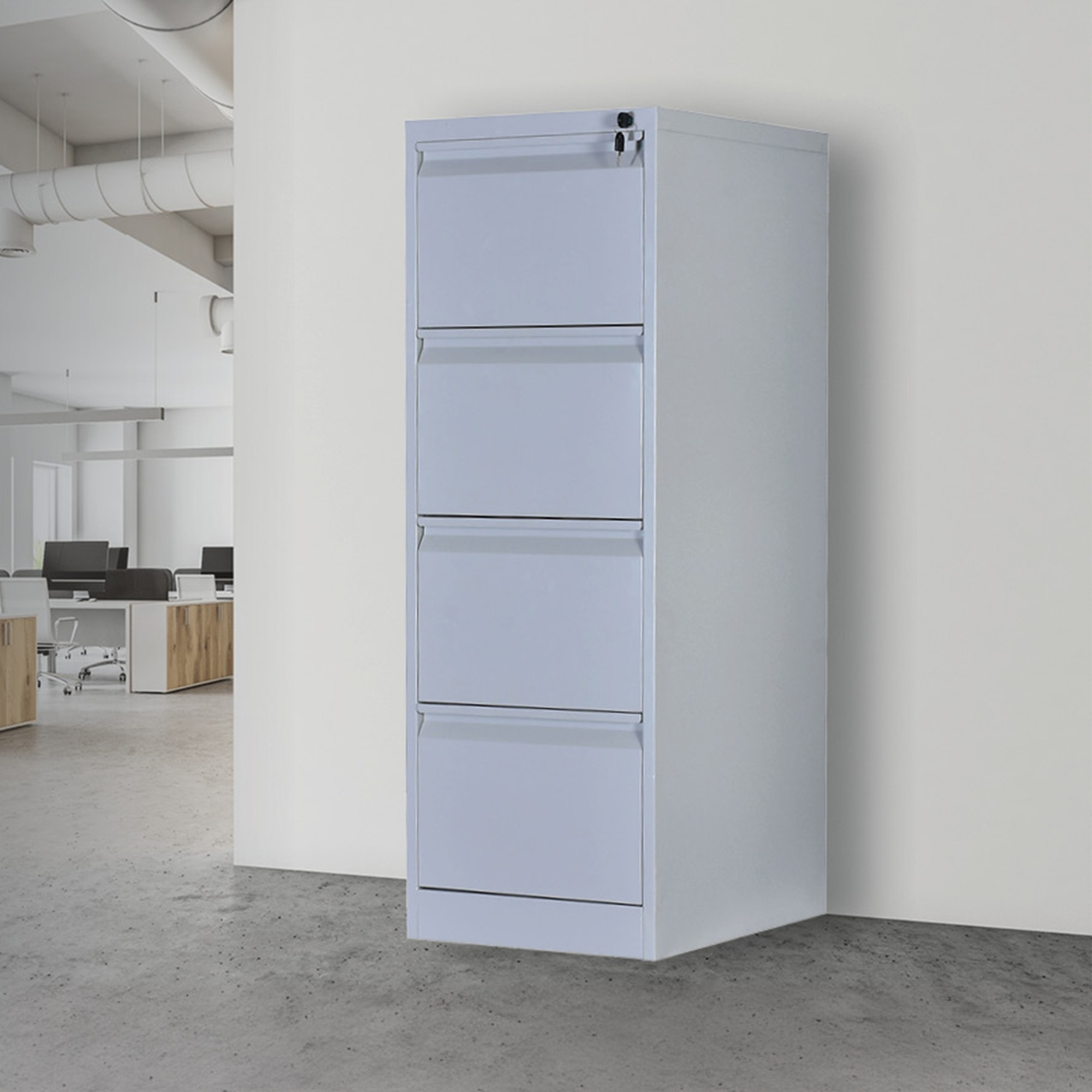 4 Drawer Shelf Office Gym Filing Storage Locker Cabinet Buy