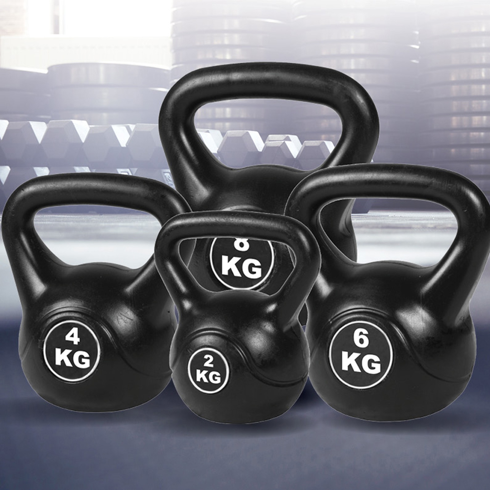 4pcs Exercise Kettle Bell Weight Set 20KG Buy Kettlebells 136208