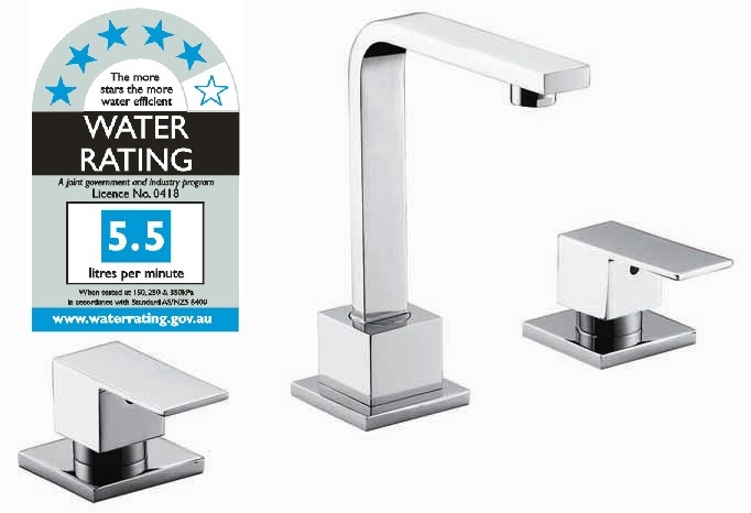 3pc Basin Tap Faucet Set Bathroom Laundry Sink Buy Vessel Taps