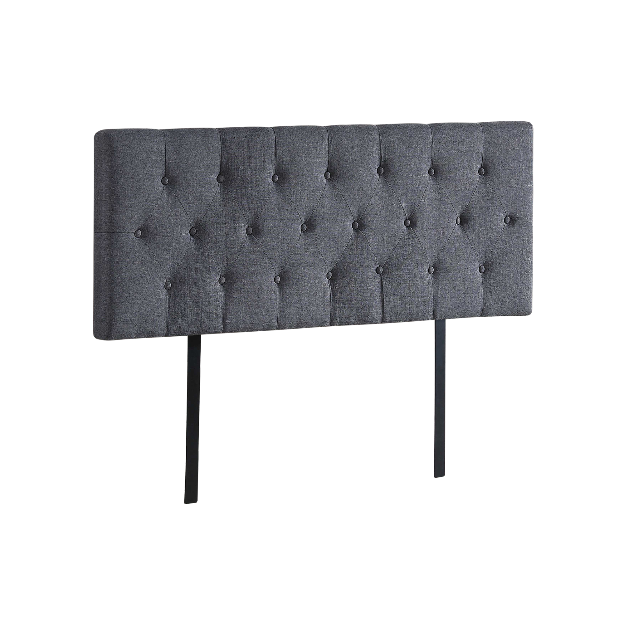 Linen Fabric Double Bed Deluxe Headboard Bedhead Grey Buy Double