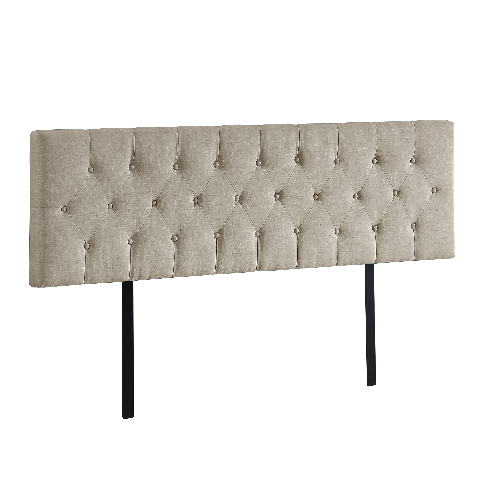 Linen Fabric King Bed Deluxe Headboard Bedhead Beige Buy King Size