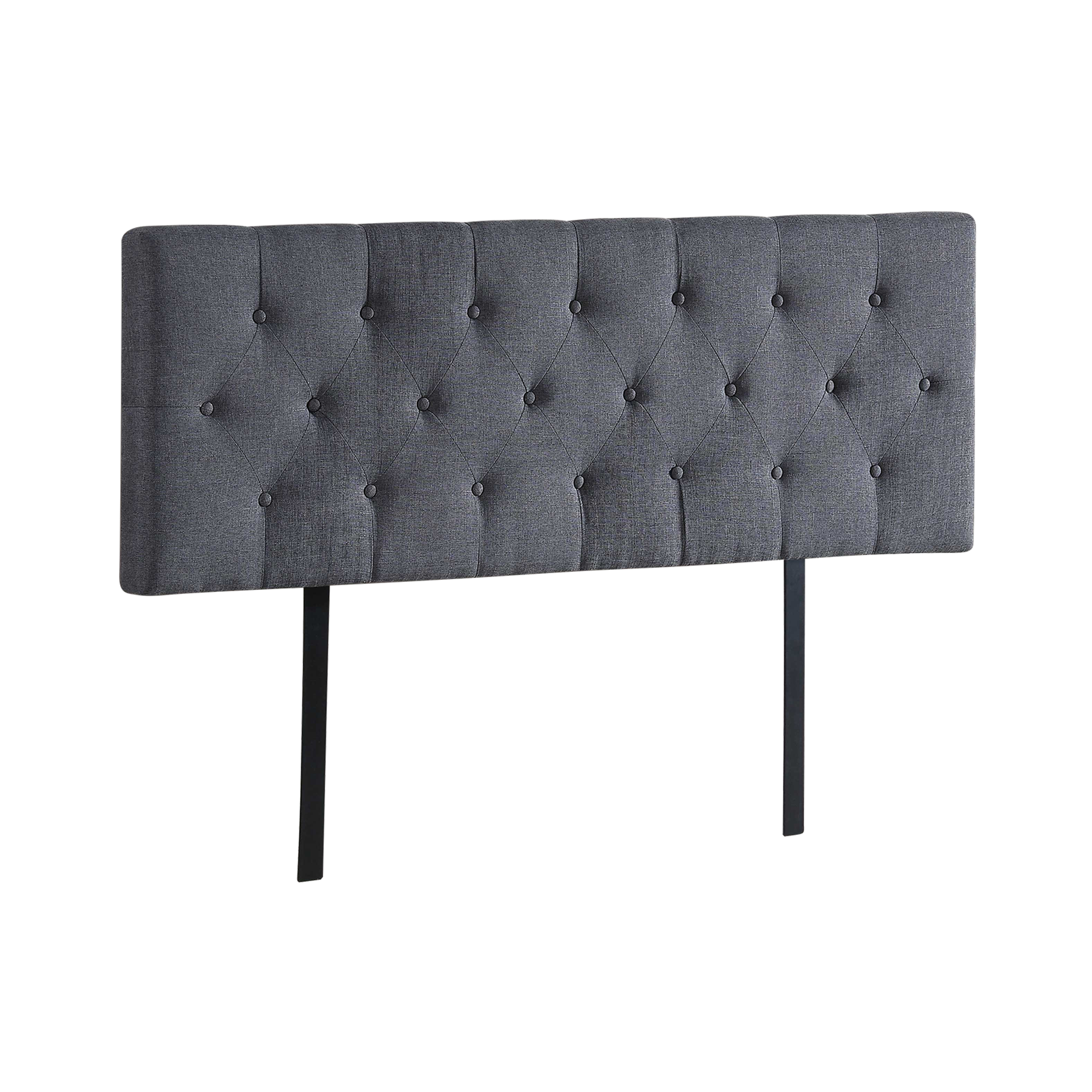 Linen Fabric Queen Bed Deluxe Headboard Bedhead Grey Buy Queen Size Headboard 250897