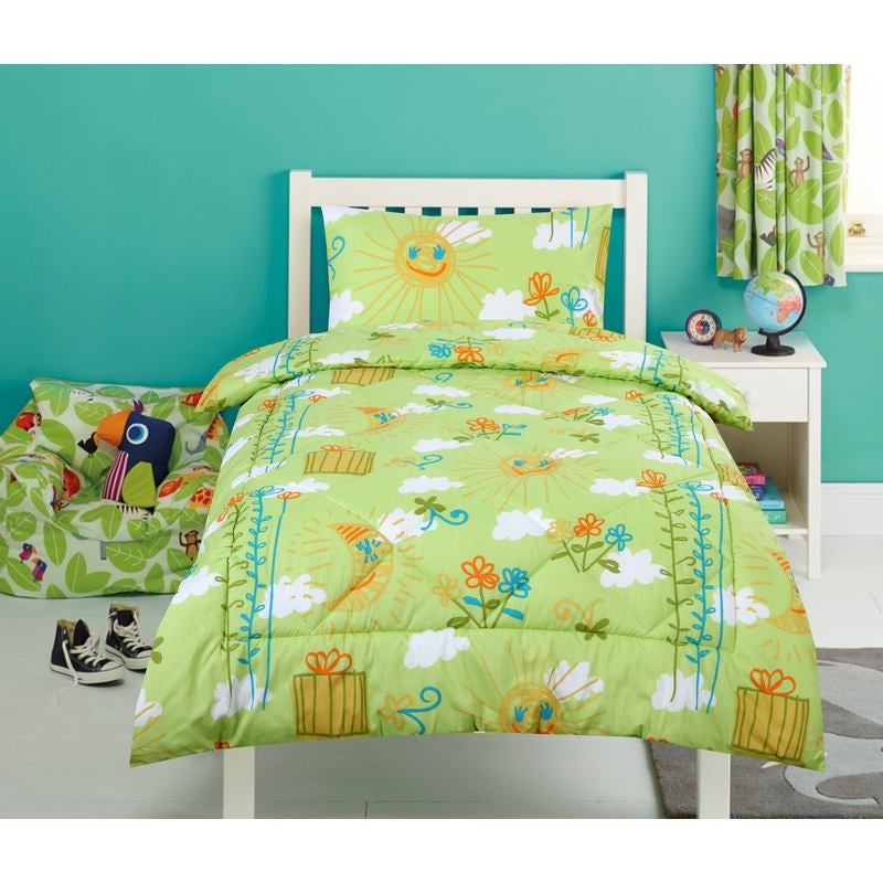 Dreamaker King Single Kids Comforter Set Sunshine Buy King