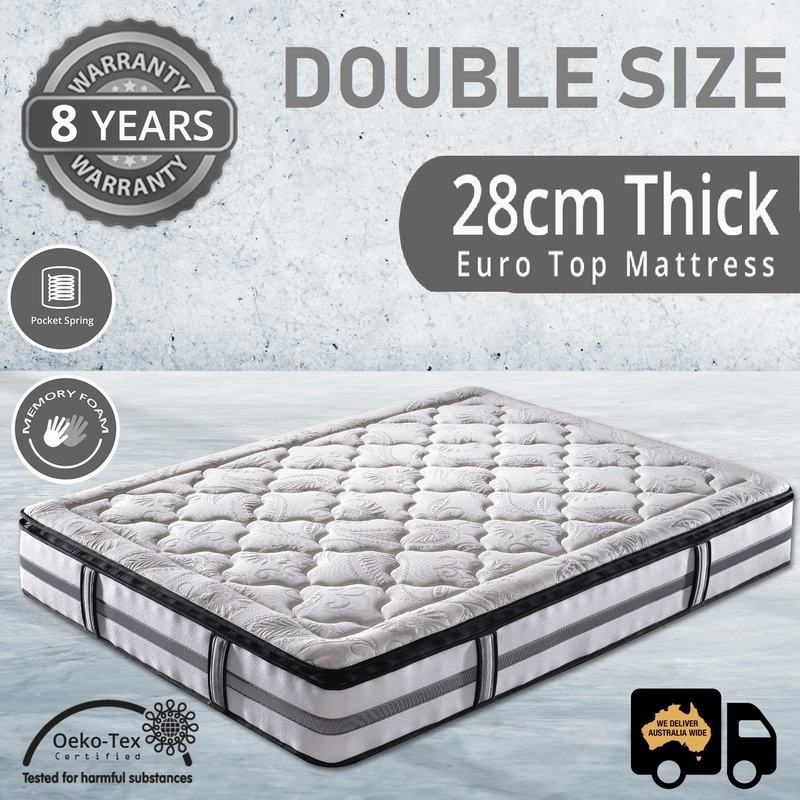 Dream Double Size Pillow Top Memory Foam Mattress Buy Double