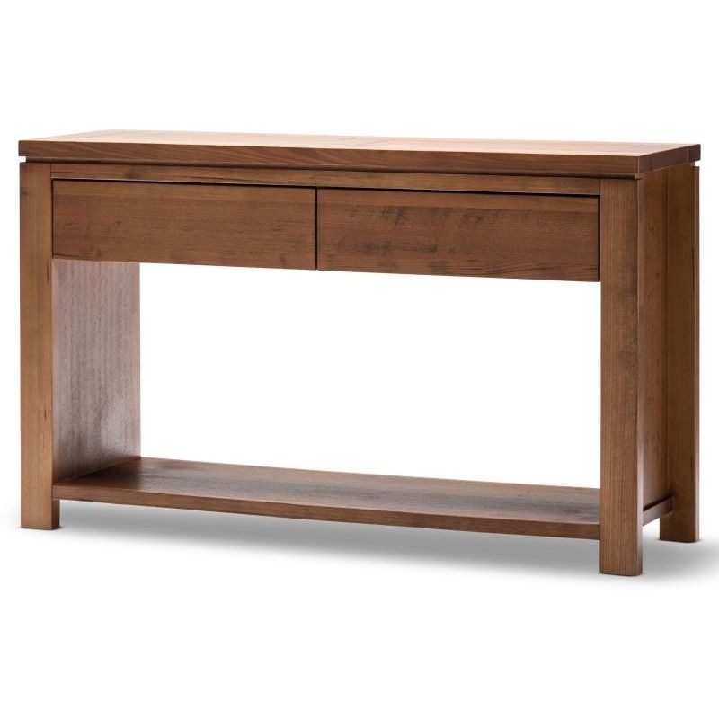 Packer Tasmanian Oak Console Hall Table 2 Drawers Buy Console