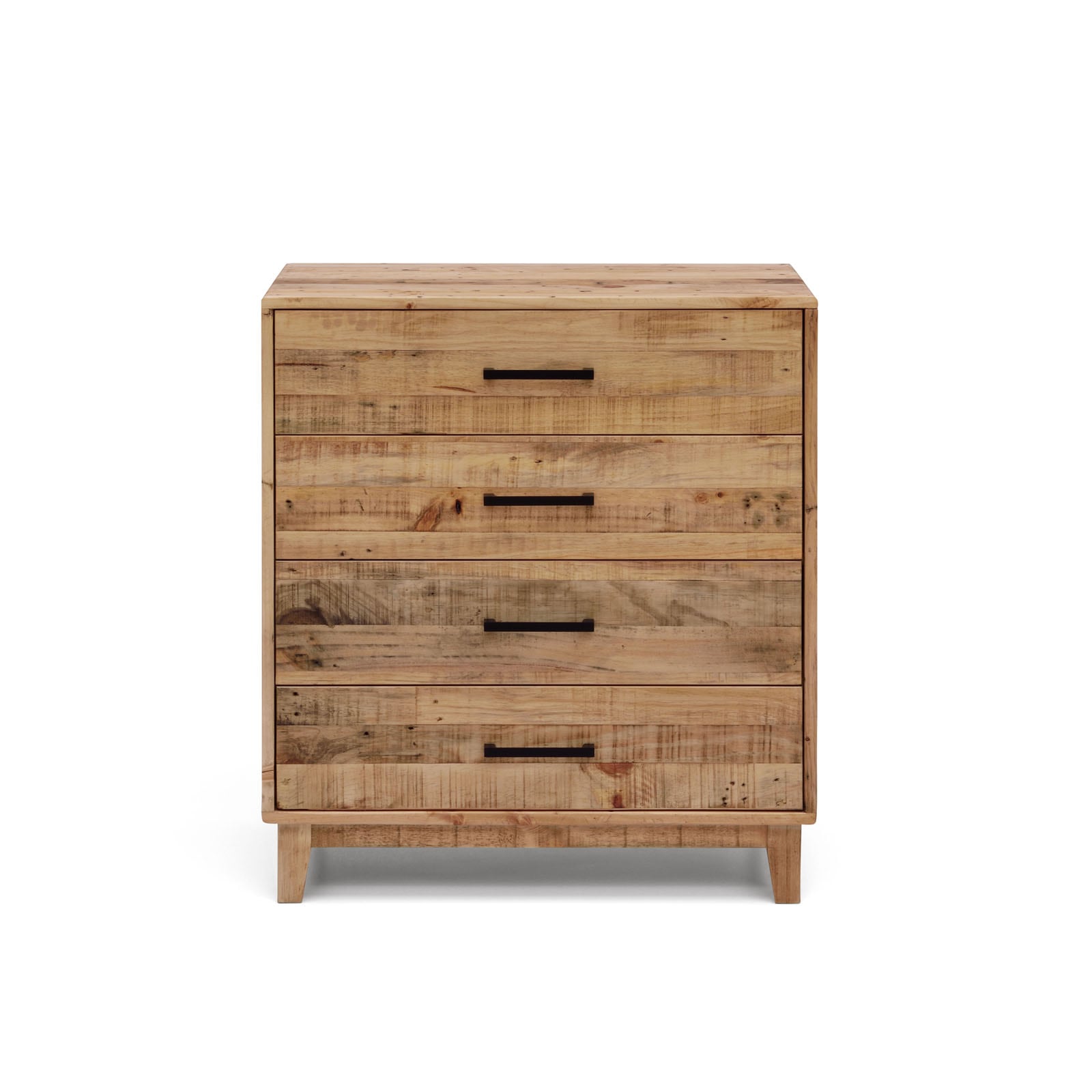Portland Solid Recycled Pine Timber Tallboy Storage Drawers Buy