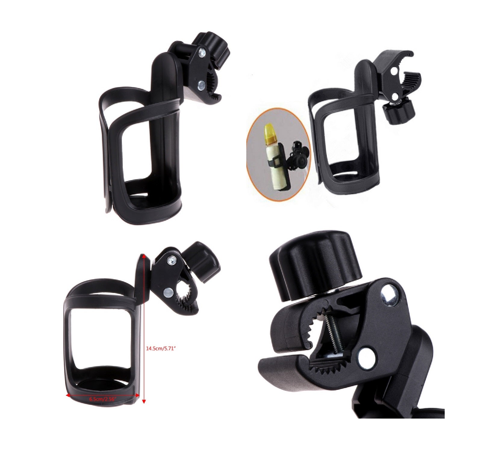 UNIVERSAL GOLF CUP HOLDER FOR BUGGY CART / BABY PRAM / WHEELCHAIR CLICGEAR ! Buy Pram