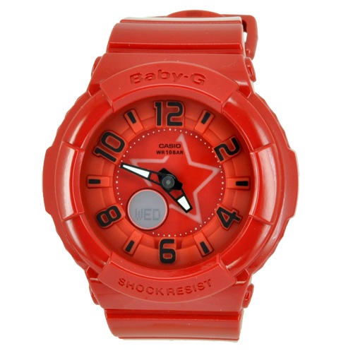 baby g red and black